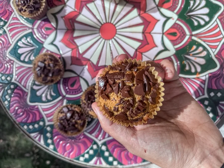 Magdalenas sin gluten sin azúcar