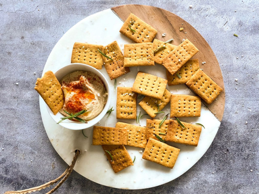 Cómo hacer crackers sin gluten