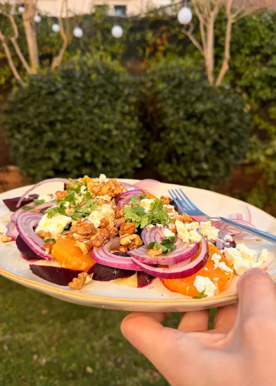 cómo preparar una ensalada de remolacha