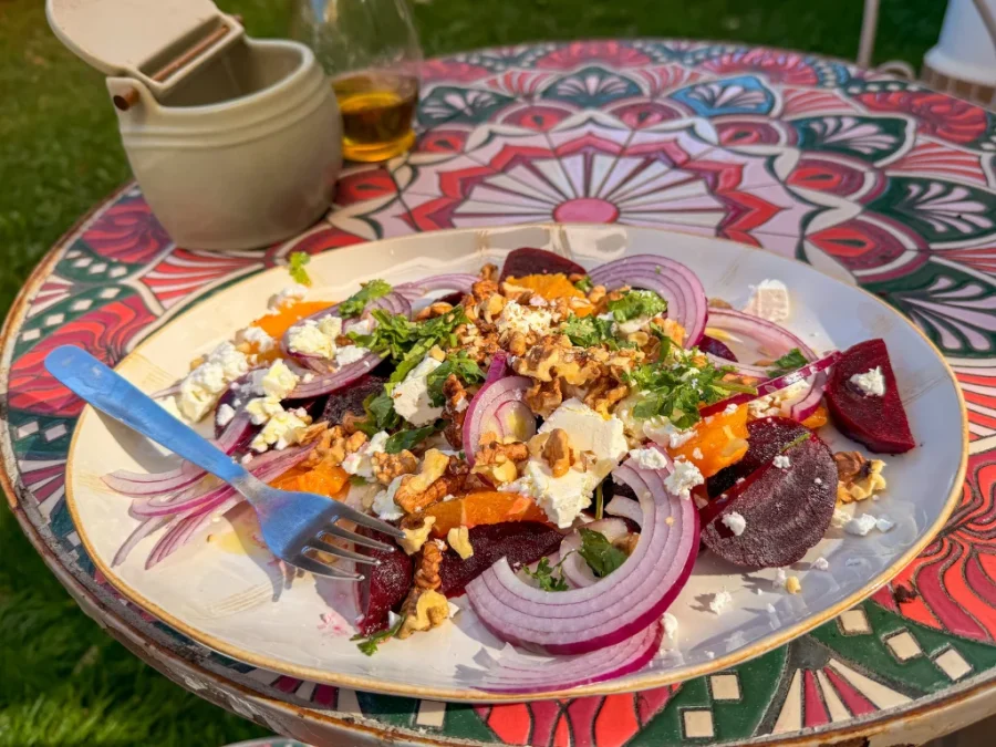 ensalada de remolacha