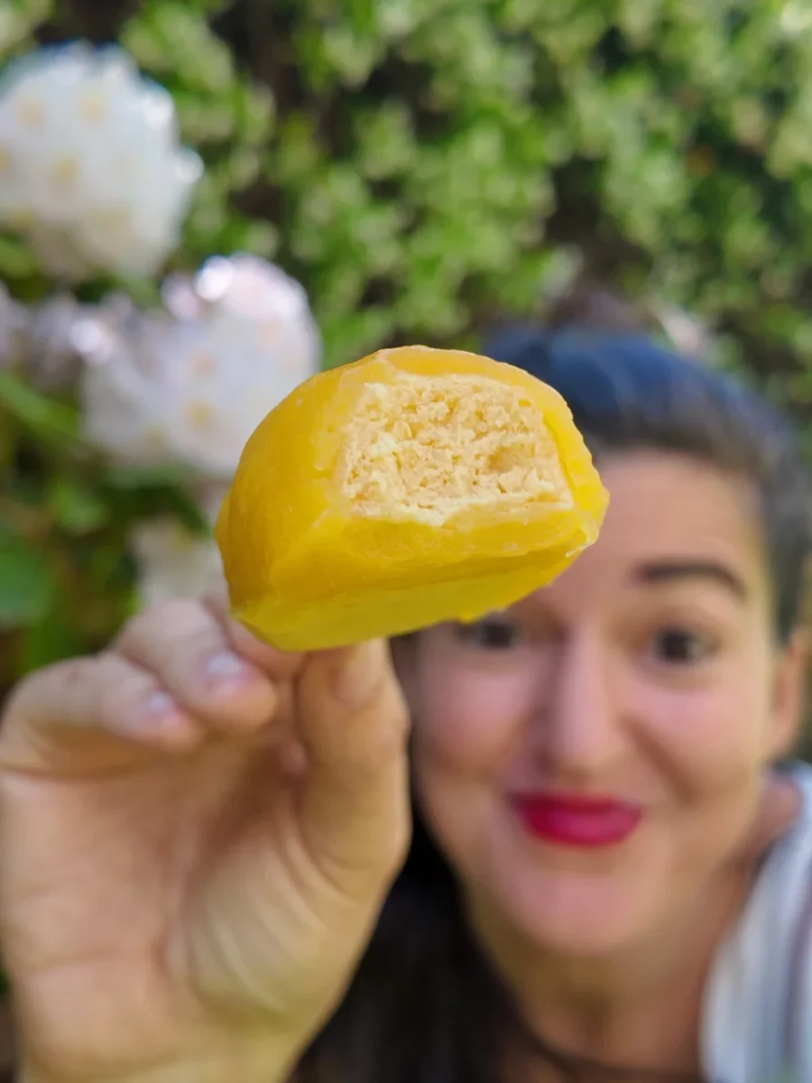 helado de mango